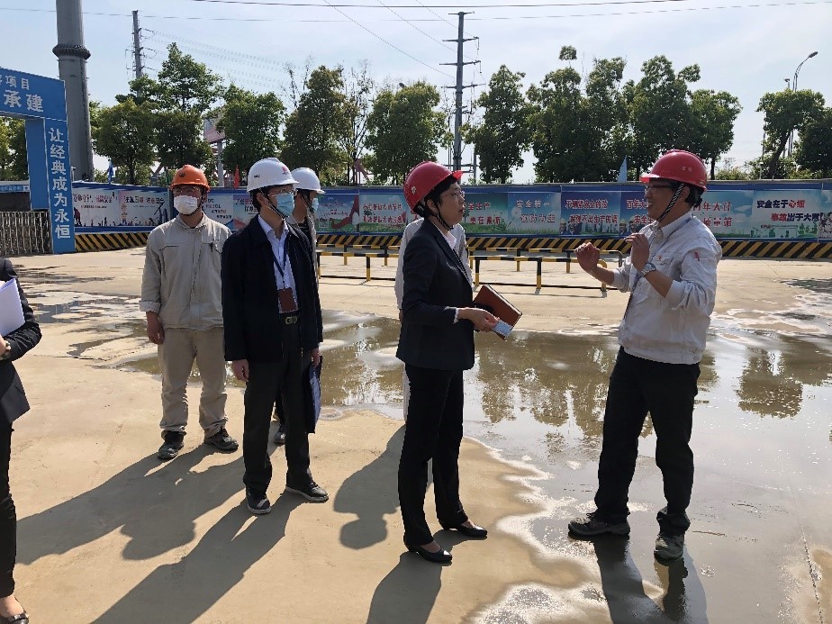 华光股份纪委督查惠联垃圾热电重点项目